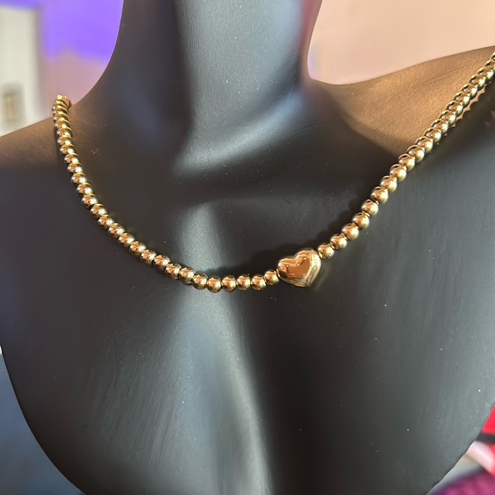 Gold Stainless Steel Necklace